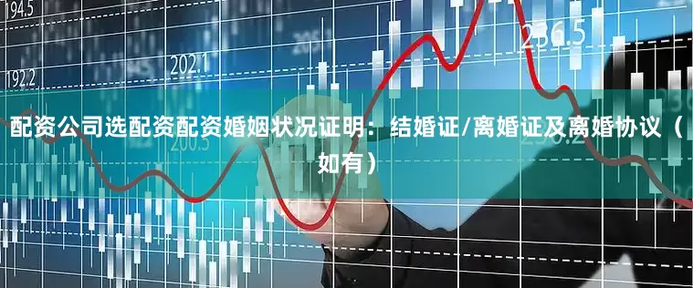 配资公司选配资配资婚姻状况证明：结婚证/离婚证及离婚协议（如有）