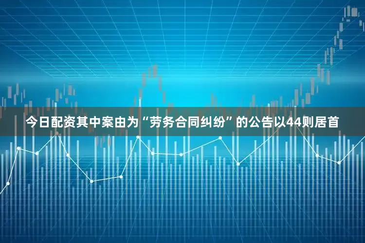 今日配资其中案由为“劳务合同纠纷”的公告以44则居首
